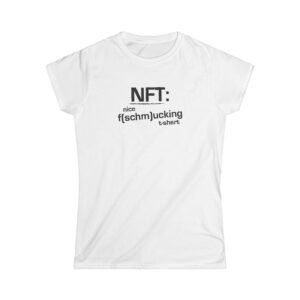 NFT for schmucks! Ladies' edition.