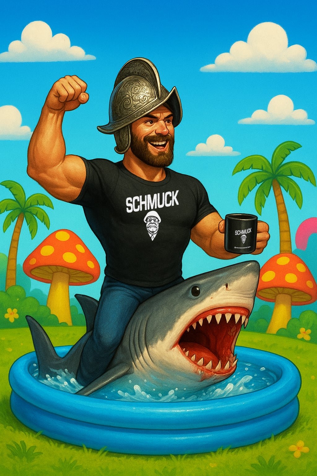 Yes, you're the Commodore of Schmucks.