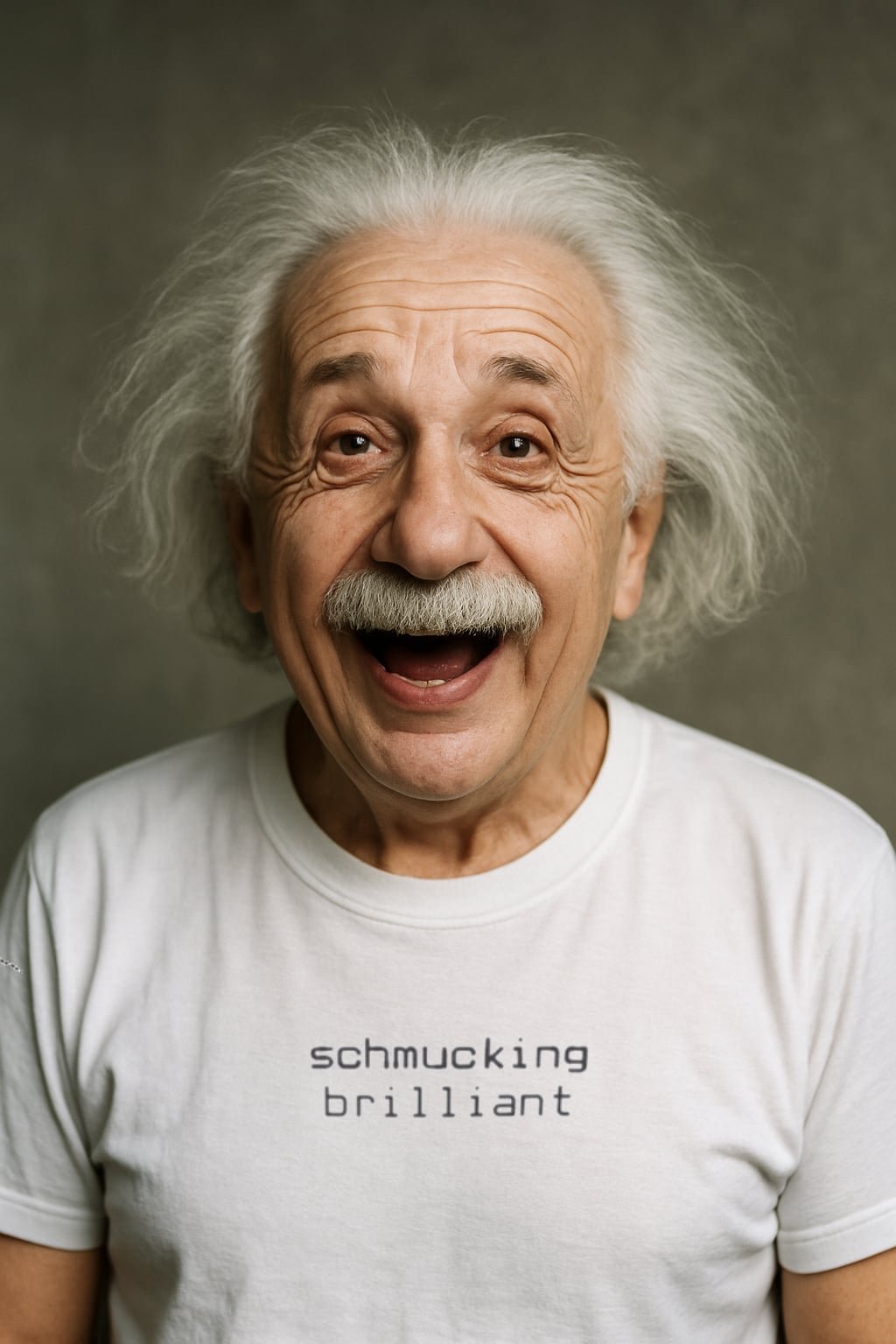 You're schmucking brilliant, you schmuck.