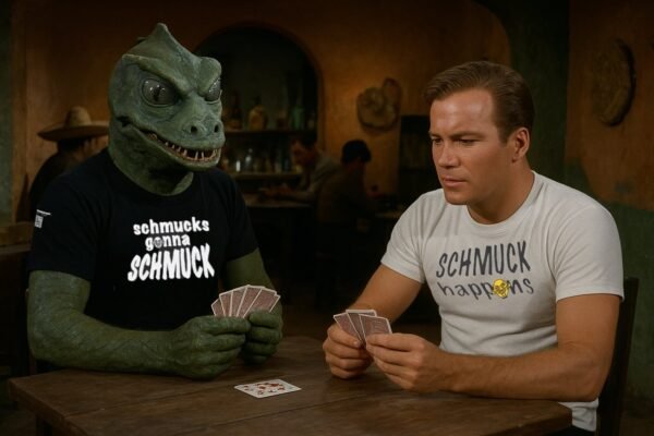 Schmuck happens. You're living proof!