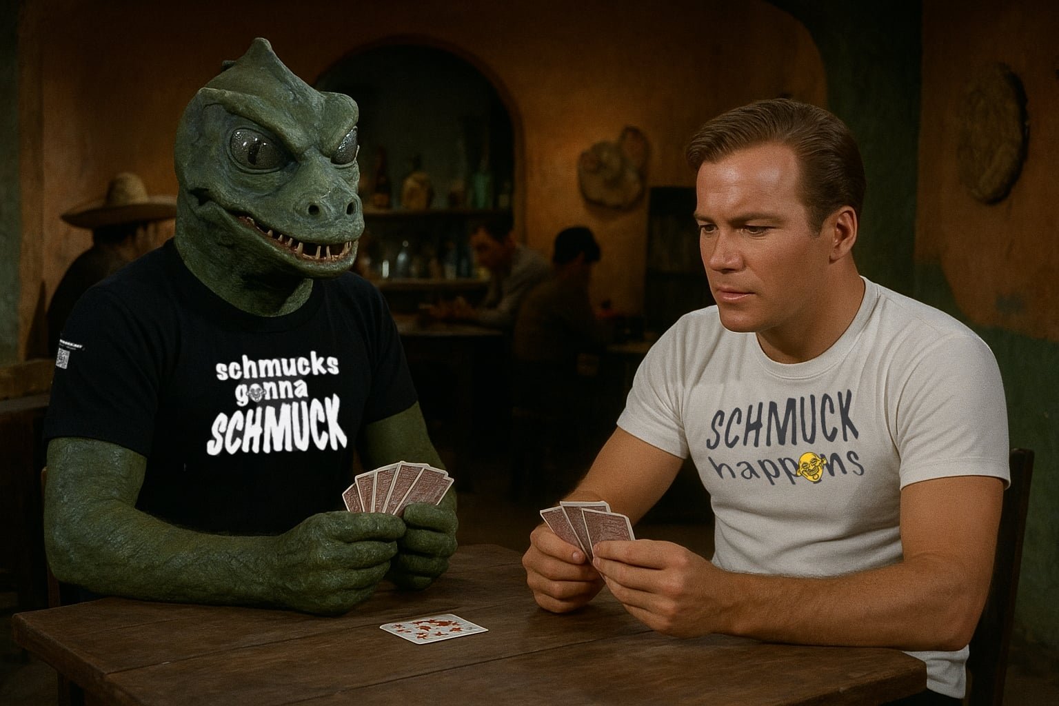 Schmuck happens. You're living proof!