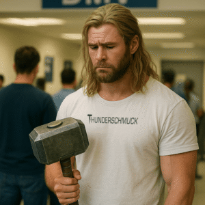 You've been...THUNDERSCHMUCKed!