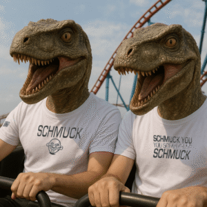 You schmucking schmuck.