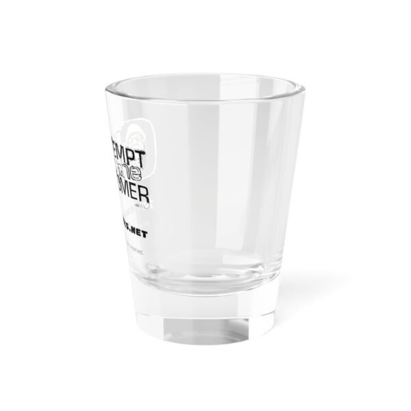 Contempt for the Customer Shot Glass - Image 4