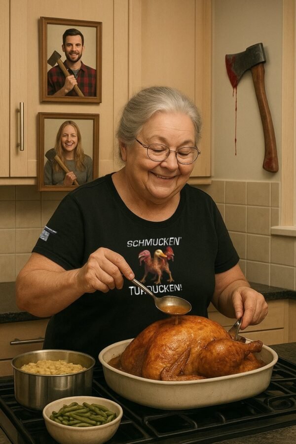 Celebrate Schmucksgiving with a Schmucken' Turducken! Ladies' edition.