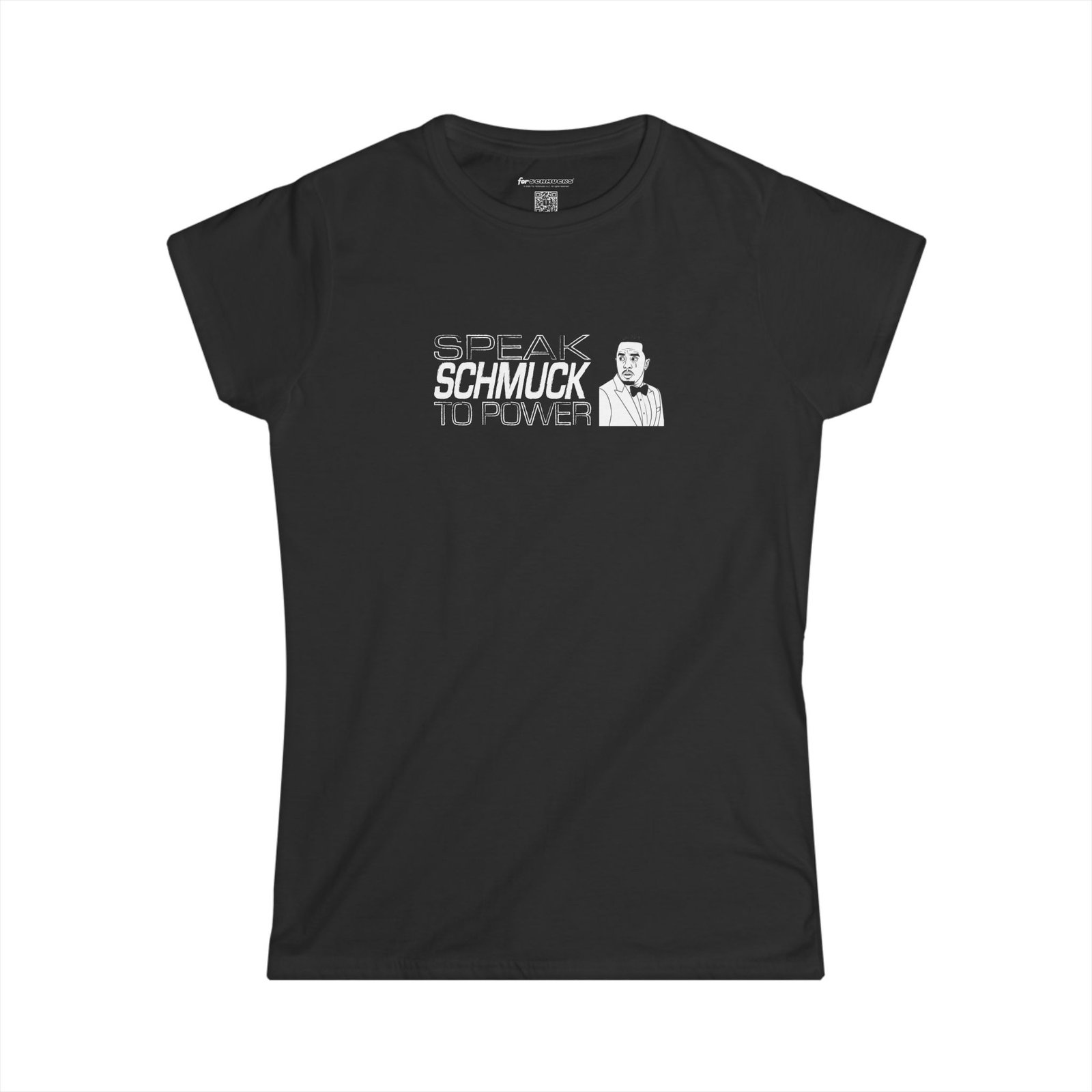 Speak Schmuck to Power Tee. Ladies' edition. - Image 4